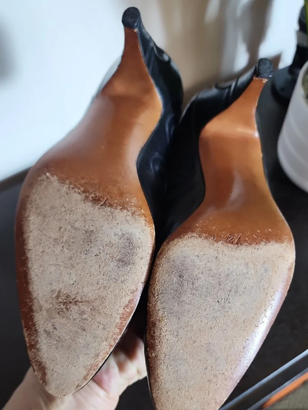 RARE✨️WILLY VAN ROOY Vintage Black Pumps